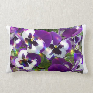 Almofada Lombar Travesseiro dos Pansies