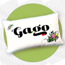 Travesseiro Engraçado 'Gago' Decoração Boho Filipi
