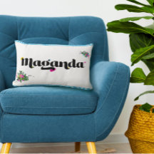 Travesseiro Estético 'Maganda' Boho Filipino