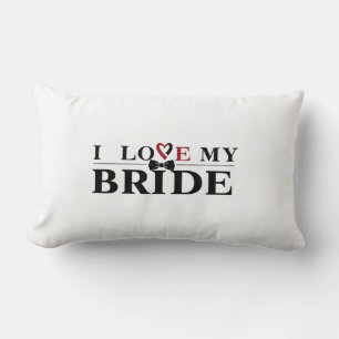 Almofada Lombar Travesseiro Eu Amo Minha Noiva