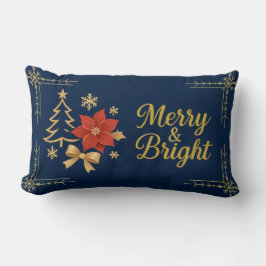 Almofada Lombar Travesseiro Festivo de Natal | Decoração de Casa d