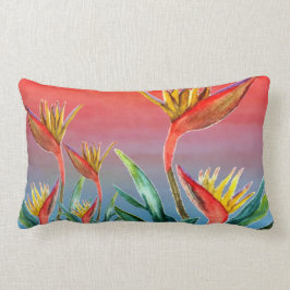 Almofada Lombar Travesseiro lombar Bird of Paradise da arte