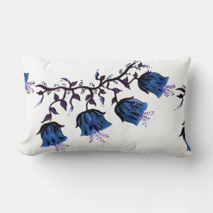 Almofada Lombar Travesseiro lombar Blue Canterbury Bells
