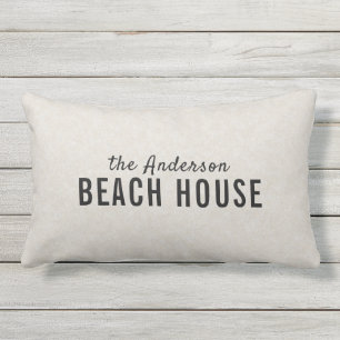 Almofada Lombar Travesseiro lombar costeiro "Beach House"