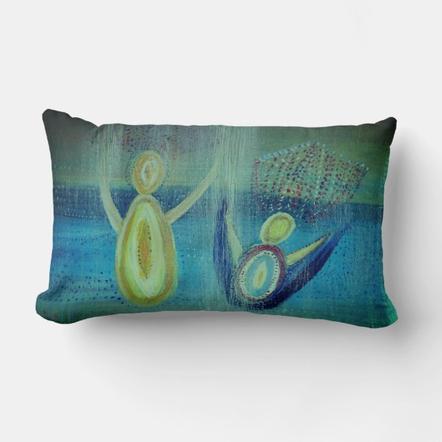 Almofada Lombar Travesseiro lombar de 33 cm x 53 cm (Frente)