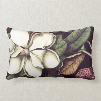 Almofada Lombar Travesseiro lombar decorativo floral da magnólia