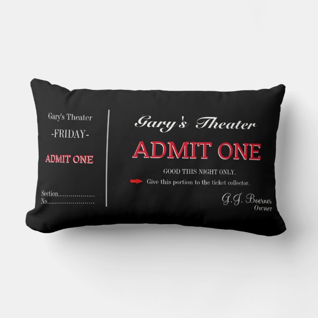 Almofada Lombar Travesseiro lombar do Home Movie Theater Sala de T (Frente)