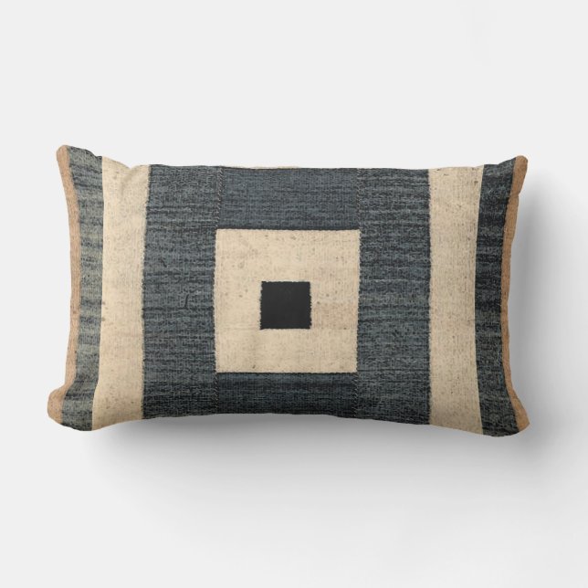 Almofada Lombar Travesseiro lombar do impressão africano antigo de (Frente)