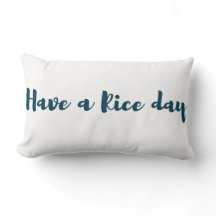 Travesseiro lombar do lago rice do amor