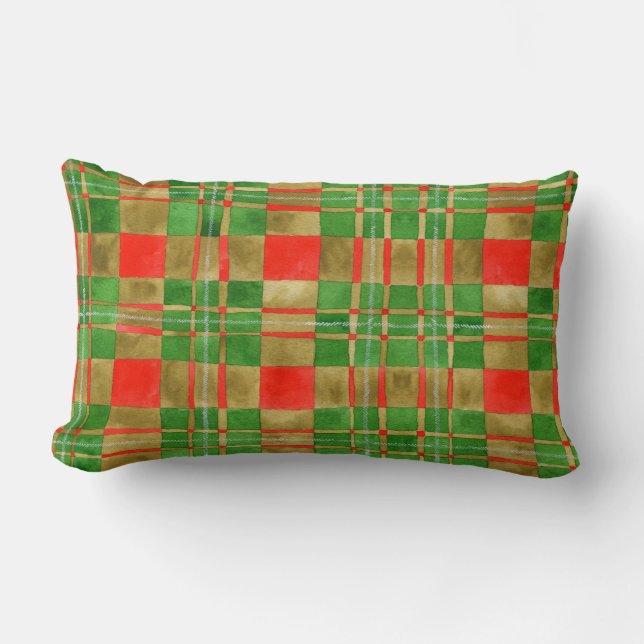 Almofada Lombar TRAVESSEIRO lombar MAC GREGOR TARTAN (Frente)