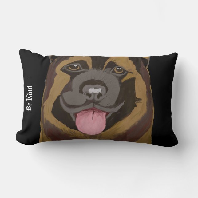 Almofada Lombar Travesseiro lombar Shepard Iconic Gift (Frente)