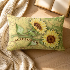 Almofada Lombar Travesseiro Lombar Sunflower II
