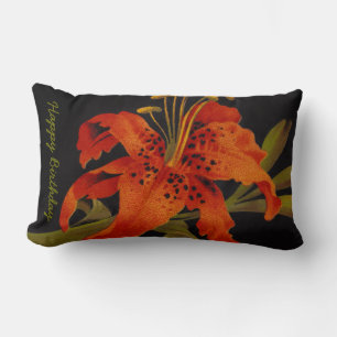 Almofada Lombar Travesseiro Lombar Tiger Lily