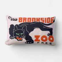 Travesseiro lombar Vintage Black Panther