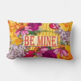 Almofada Lombar Travesseiro lombar vitoriano floral