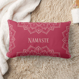 Almofada Lombar Travesseiro lombar Viva Magenta & Pale Dogwood Man