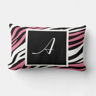 Almofada Lombar Travesseiro lombar Zebra Impressão Rosa Mistura Mo
