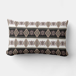 Almofada Lombar Travesseiro Lumbar Reversible Tan Blend Folk Desig