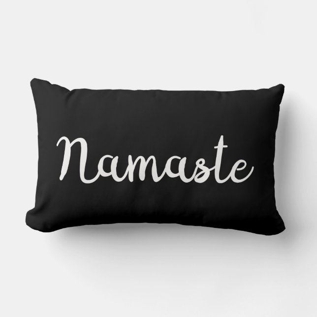 Almofada Lombar Travesseiro Namaste (Frente)