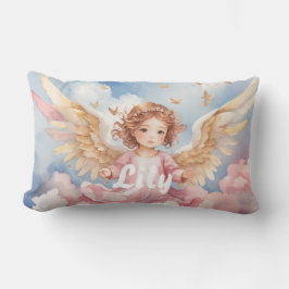 Almofada Lombar Travesseiro personalizado Angel para crianças ou b