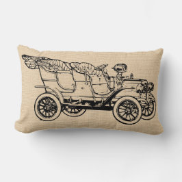 Almofada Lombar Travesseiro Personalizado de Automóvel Antiquado V