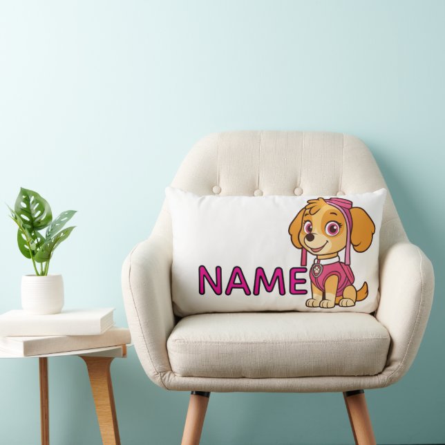 Almofada Lombar Travesseiro Skye da Patrulha de Pata - Pup de Aven (Cadeira)