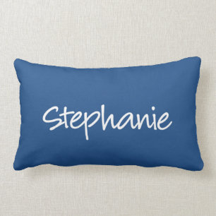 Almofada Lombar Travesseiro Stephanie - Script Moderno