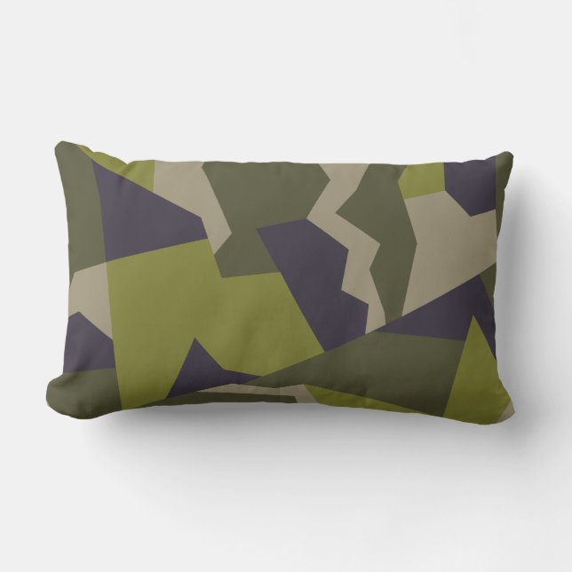 Almofada Lombar Travesseiro sueco de M90 Camo (Frente)