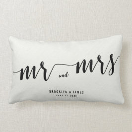 Almofada Lombar Travesseiros De Casamento Da Madeira Na Caligrafia
