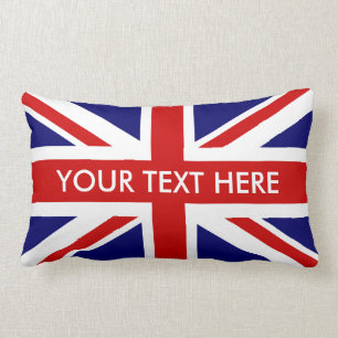 Almofada Lombar Travesseiros decorativos britânicos do lumbar de