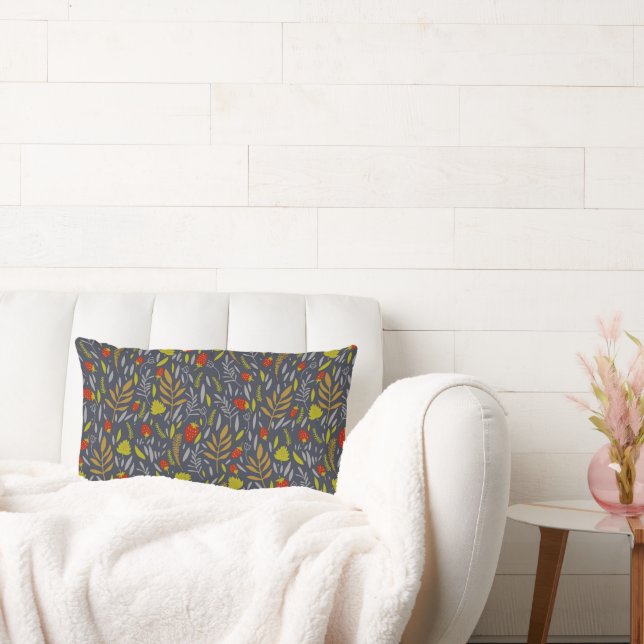 Almofada Lombar Travesseiros decorativos com um padrão moderno. (Sofá)