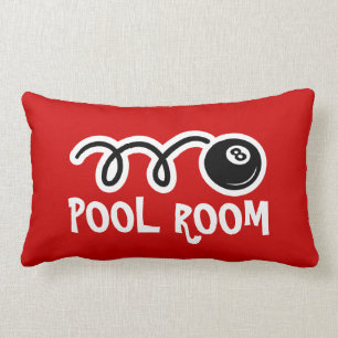 Almofada Lombar Travesseiros decorativos da sala de piscina com