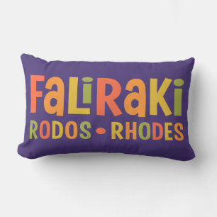 Almofada Lombar Travesseiros decorativos de Faliraki o Rodes