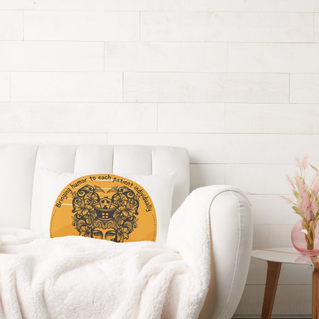 Almofada Lombar Trazendo humor a cada paciente individualmente (Sofá)