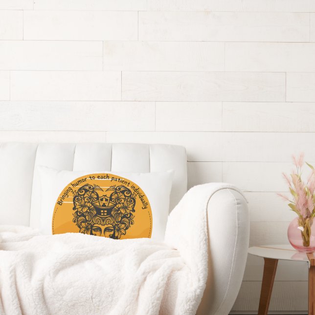 Almofada Lombar Trazendo humor a cada paciente individualmente - N (Sofá)