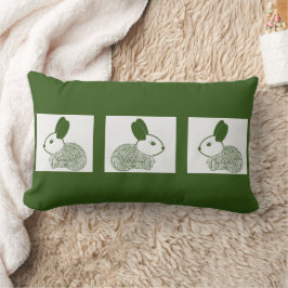 Almofada Lombar Três coelhos adoráveis