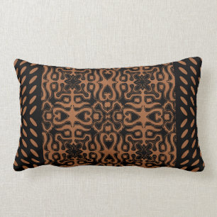 Almofada Lombar Tribal com beira