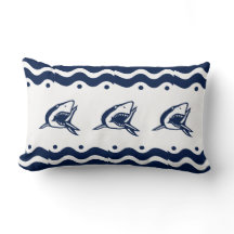 Tubarão-azul e branco