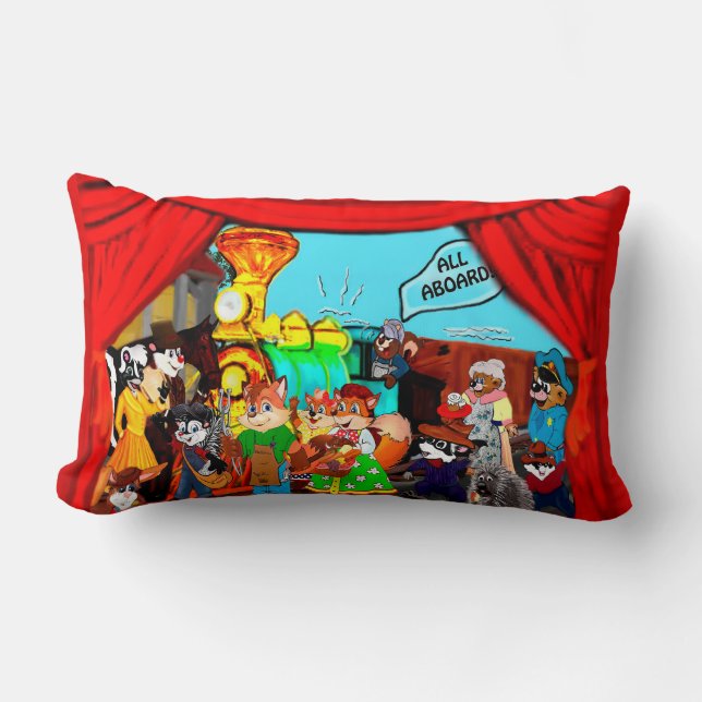 Almofada Lombar Tudo a bordo! (Frente)