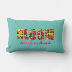 Almofada Lombar Tulip Typografia