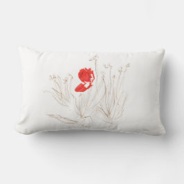 Almofada Lombar Tulipa adorável no travesseiro decorativo do vento
