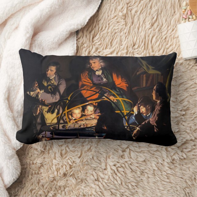 Almofada Lombar Um Filósofo lecionando no Sistema Solar da Oraria (Cobertor)