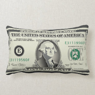 Almofada Lombar Um travesseiro de MoJo do americano do dólar
