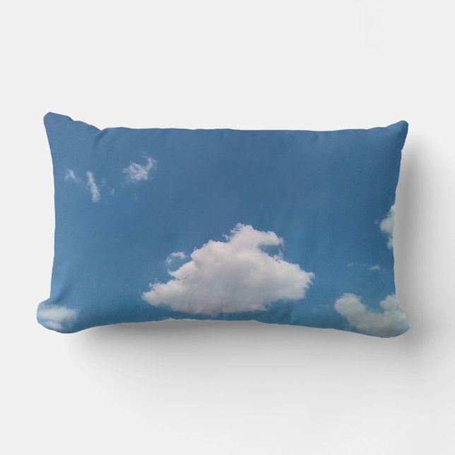 Almofada Lombar Uma nuvem simples (Frente)