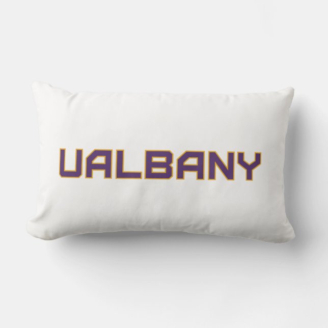 Almofada Lombar Universidade de Albany Wordmark (Frente)