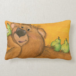 Almofada Lombar Urso e peras/travesseiro