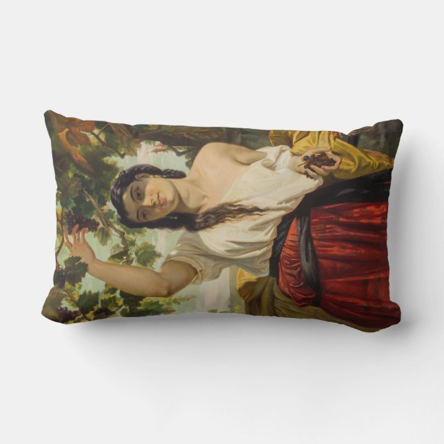 Almofada Lombar Uvas-Picante (Colheita de Verão) (Verso)