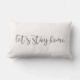 Almofada Lombar Vamos fica em casa elegante