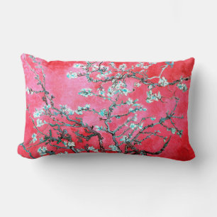 Almofada Lombar Van Gogh Almond Blossoms Red Blue