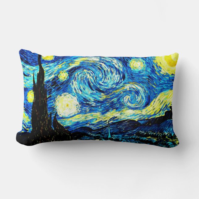 Almofada Lombar Van Gogh: Starry Night (Frente)